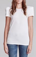 Moda Operandi R13 Square Shoulder Cotton T-shirt