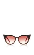 Preen By Thornton Bregazzi Dutchess Two Toned Cat Eye Sunglasses