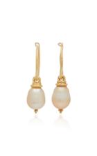 Prounis South Sea Pearl Hoop And Hook Earrings