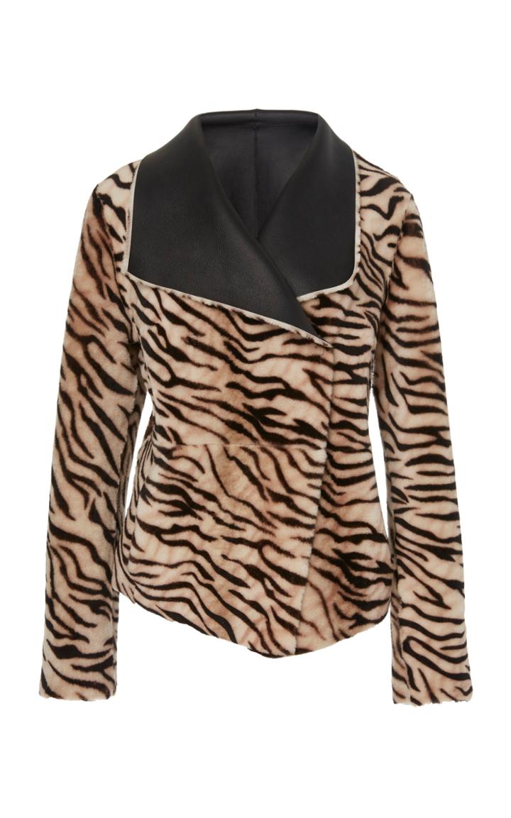 Nour Hammour Safari Shearling Jacket