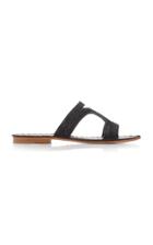 Carrie Forbes Moha Raffia Slides
