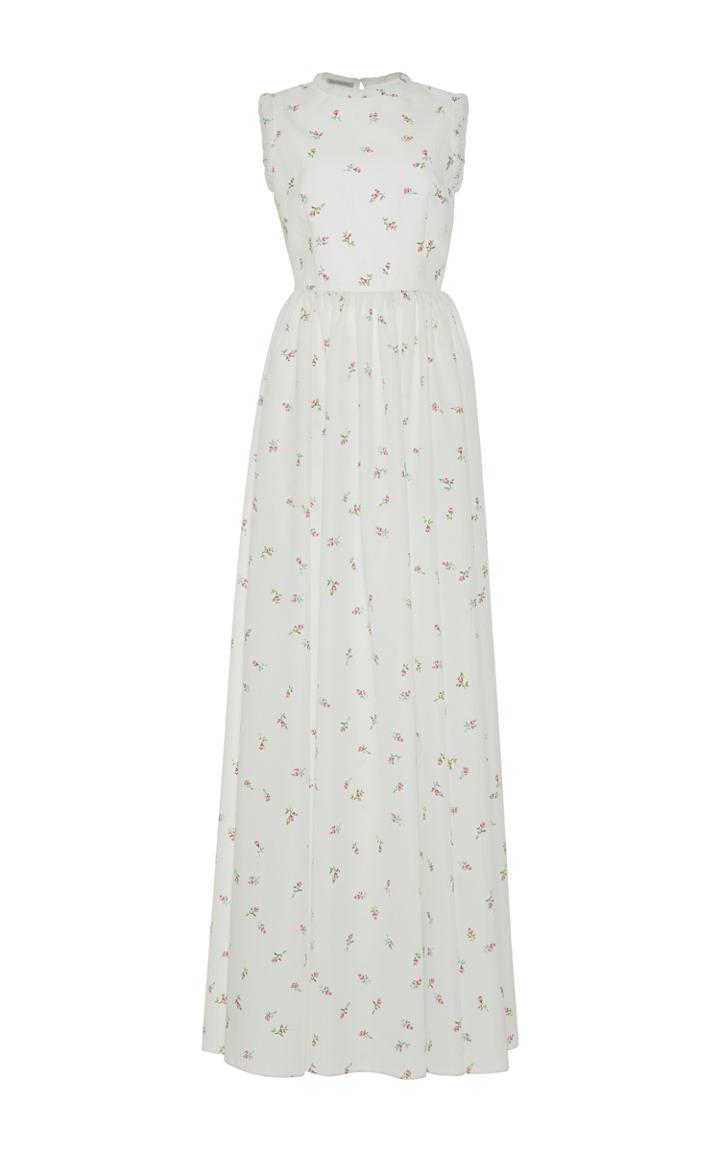 Emilia Wickstead Herbe Floral Gown