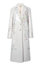 Moda Operandi Miu Miu Floral-printed Vinyl Coat Size: 38