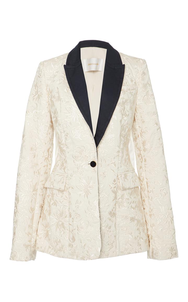 Zimmermann Maples Embroidered Jacket