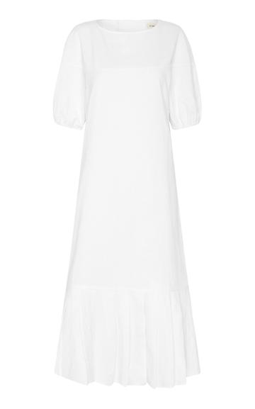 Moda Operandi St. Agni Kazumi Linen-cotton Midi Dress