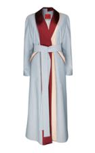 Izba Rouge Asymmetric Denim Robe Coat