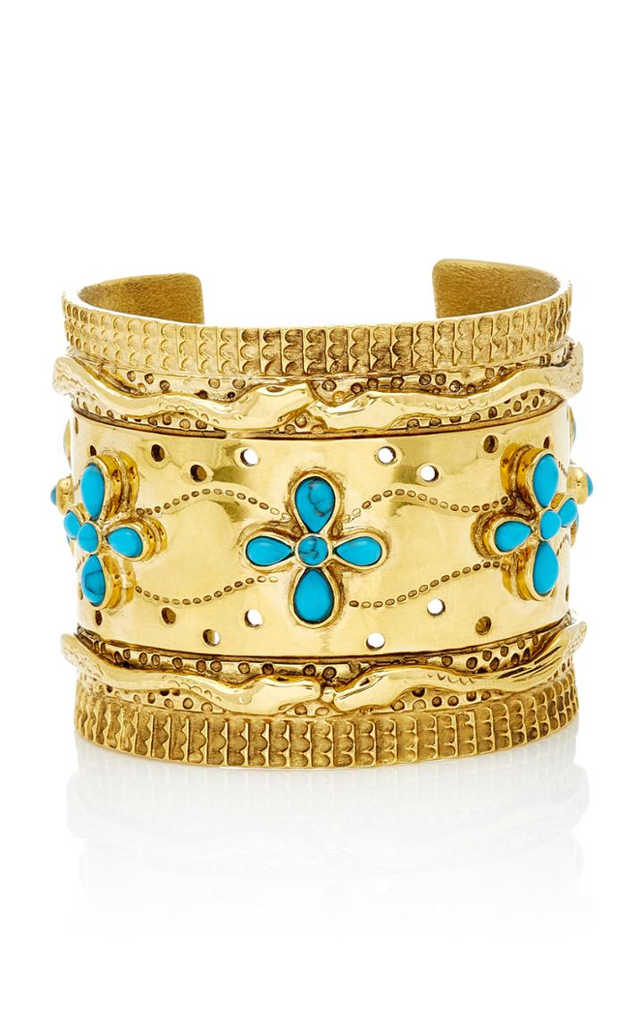 Aurlie Bidermann Cheyenne Cuff With Turquoise