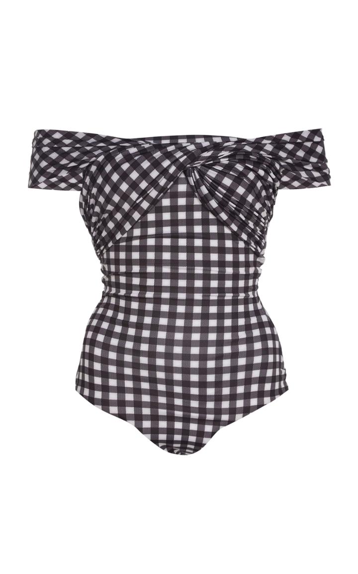 Moda Operandi Silvia Tcherassi Maria Mulata Gingham One-piece Swimsuit Size: S