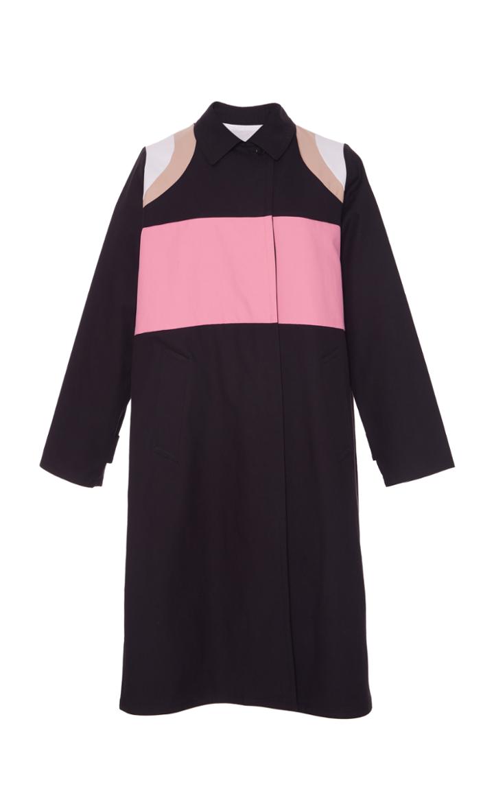 Msgm Gabardine Oversized Coat