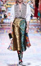 Moda Operandi Dolce & Gabbana Ruffled Poplin Shirt