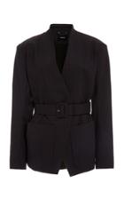 Rachel Comey Clinch Belted Stretch-wool Jacket