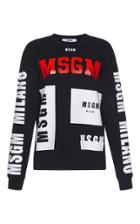 Msgm Mixed Logo Sweatshirt
