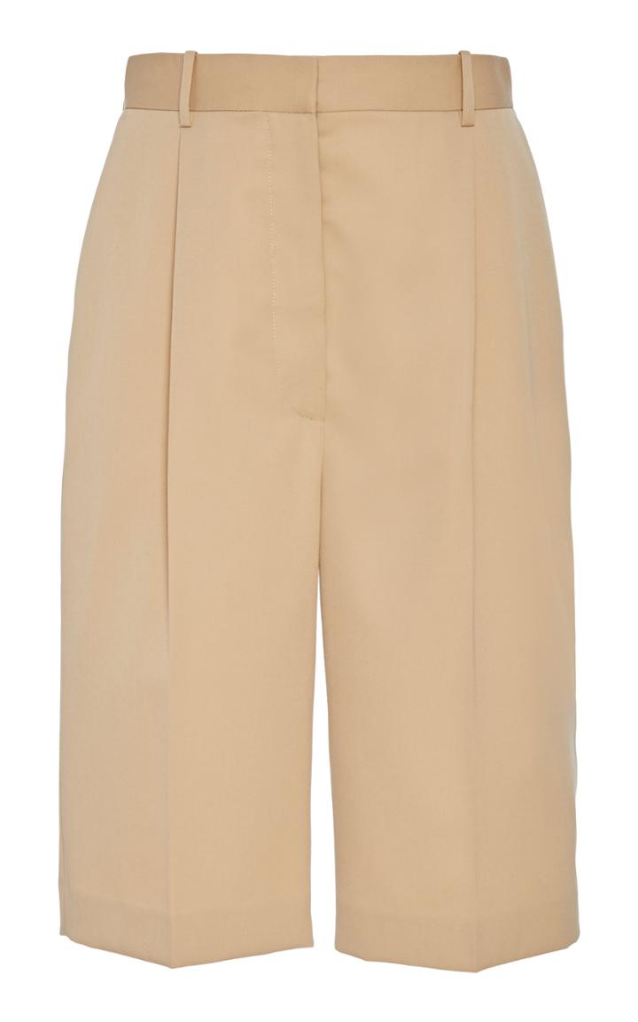 Moda Operandi The Row Marco Wool Knee-length Shorts Size: 4