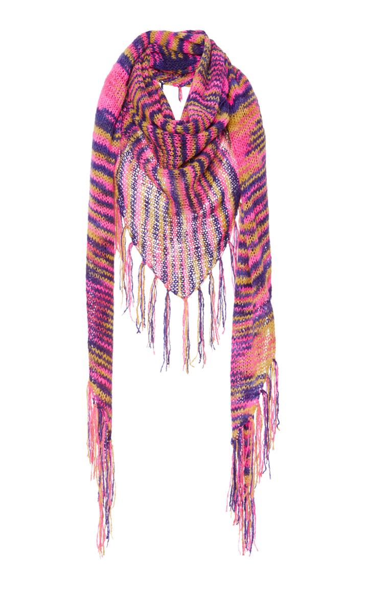 The Elder Statesman Triangle Cashmere Scarf