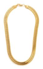 Fallon Gold-tone Brass Collar Necklace