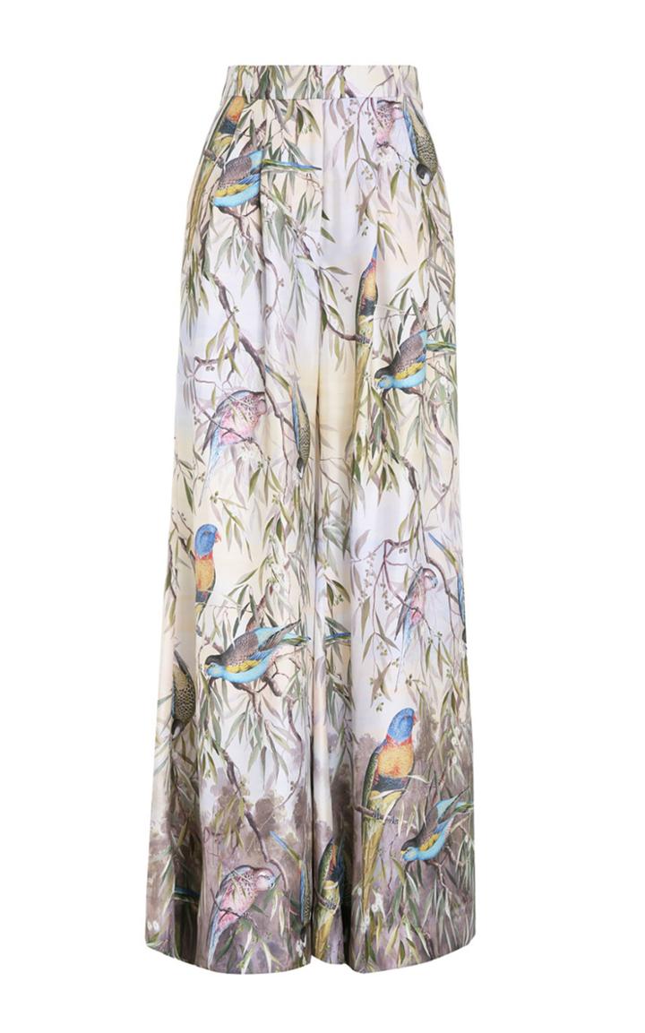 Moda Operandi Zimmermann Candescent Silk Wide-leg Pants