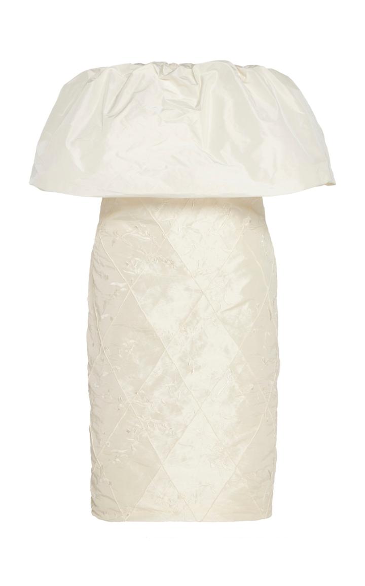 Moda Operandi By Efrain Mogollon Anabella Embroidered Silk-taffeta Dress Size: 2