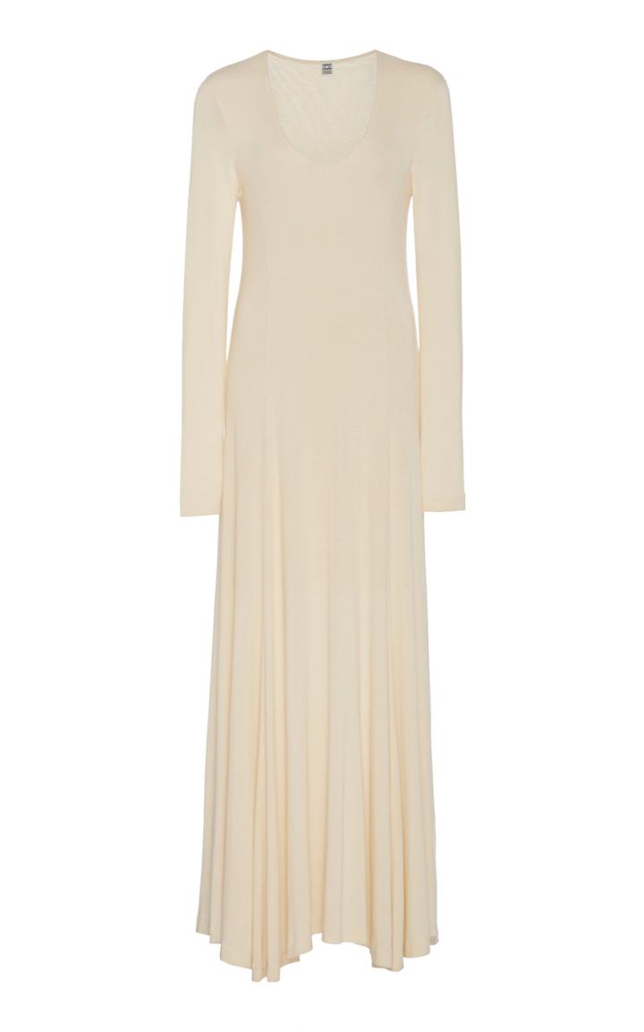 Moda Operandi Toteme Tavira Long Sleeve Dress Size: Xxs