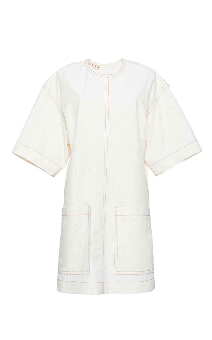 Marni Short Sleeve Crew Neck Dress
