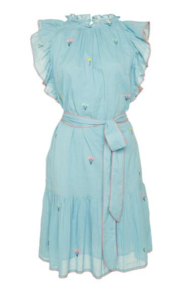 Banjanan Bulbul's Sister Embroidered Cotton Mini Dress