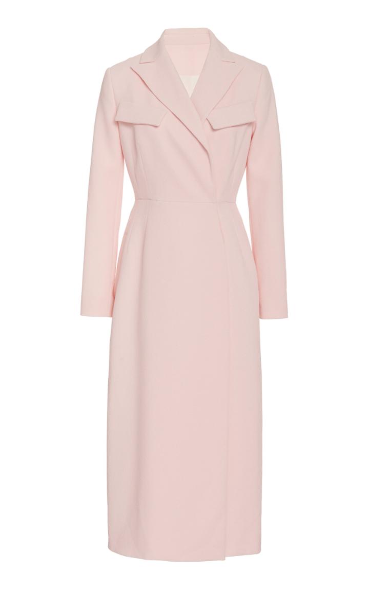 Emilia Wickstead Arlan Wrap-effect Crepe Dress