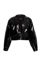 Zeynep Aray Mini Patent Leather Jacket
