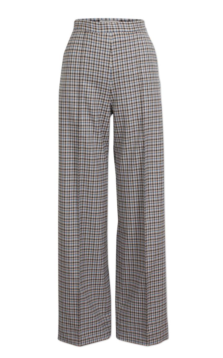 Baum Und Pferdgarten Narissa Checked Wide-leg Pants