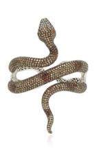 Wendy Yue 18k White Gold And Champagne Diamond Bracelet