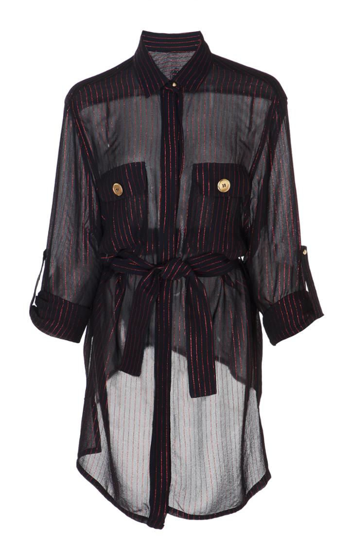 Elie Saab Georgette Safary Jacket