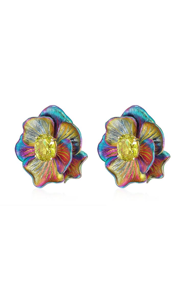 Moda Operandi Anabela Chan Rainbow Bloom Earrings