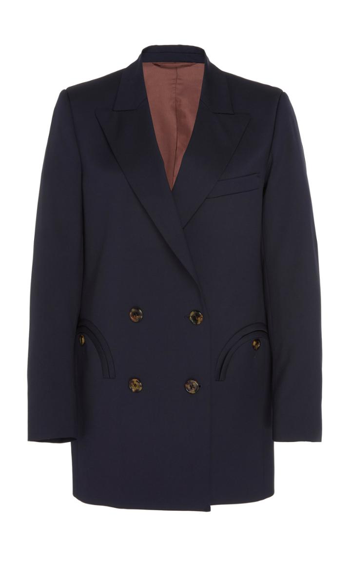 Blaz Milano Voyage Double-breasted Wool Blazer