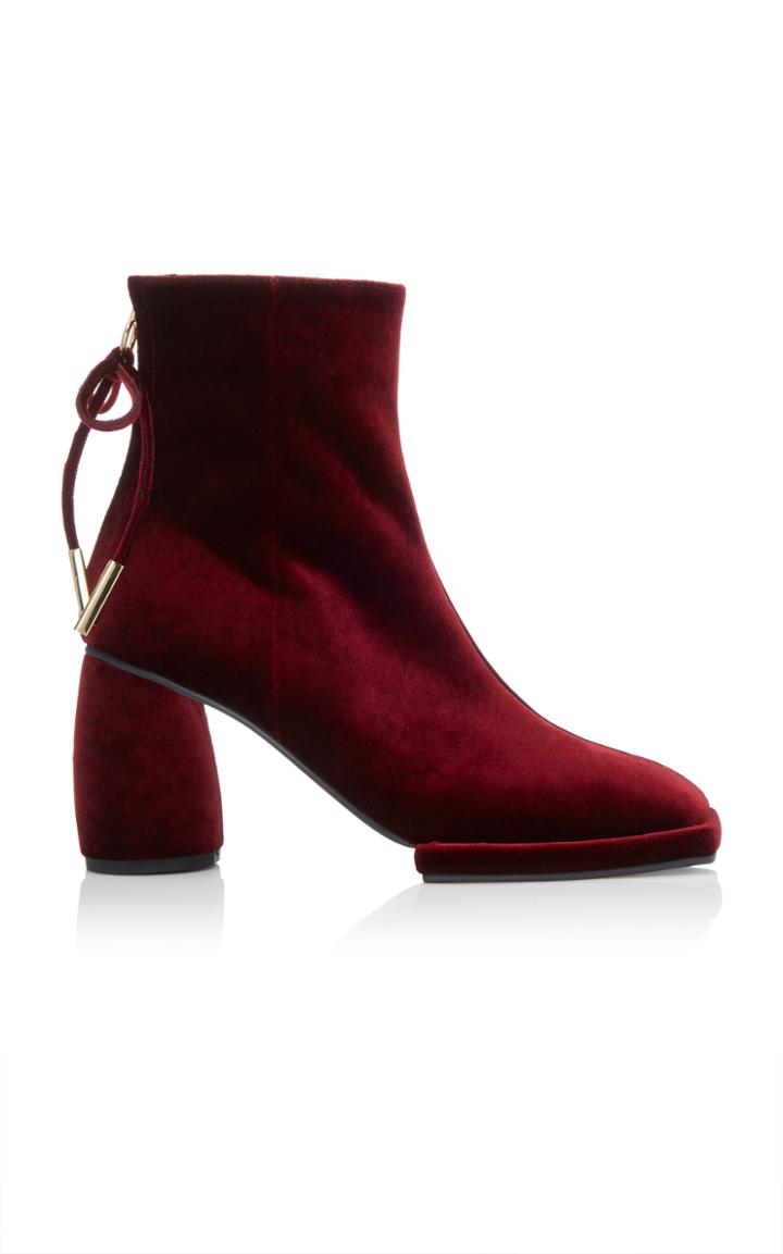 Reike Nen Velvet Ribbon Bootie