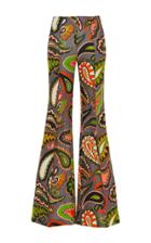 Emilio Pucci Fit And Flare Printed Trousers