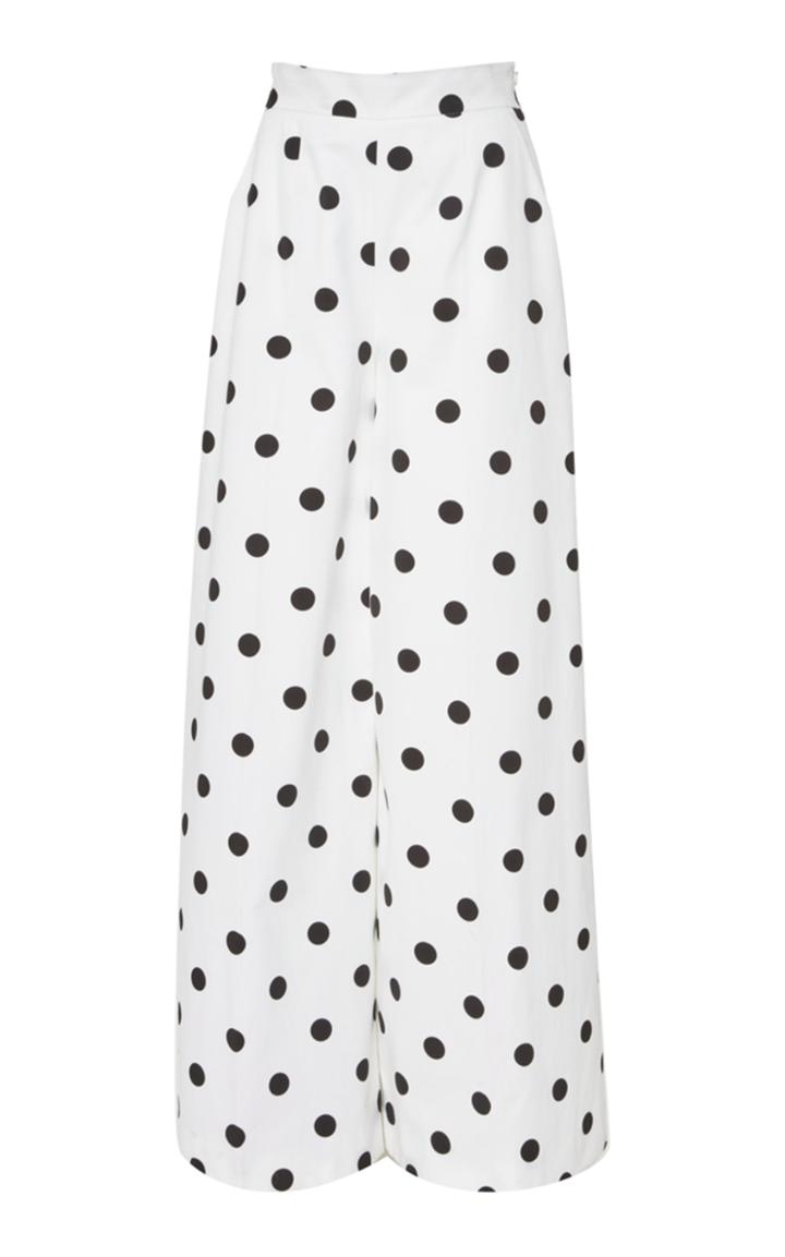 Oscar De La Renta Wide Leg Pant