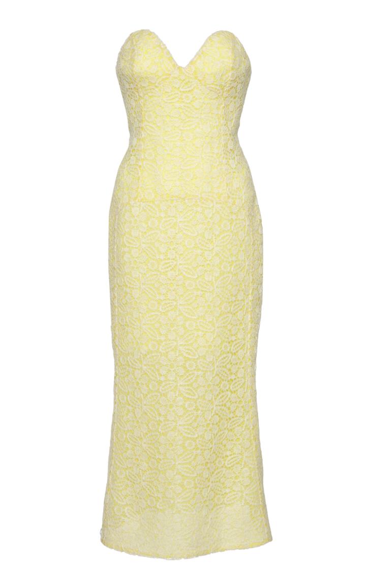 Olivier Theyskens Tazya Fitted Silk And Cotton Dress