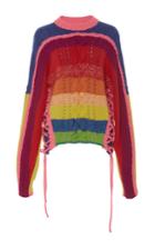 Spencer Vladimir Rainbow Crewneck Sweater