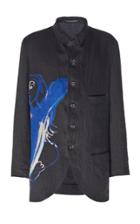 Yohji Yamamoto Printed Shirt Jacket