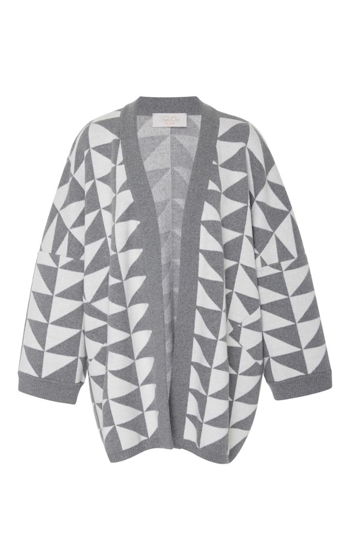 Tak.ori Tak. Ori Oversized Triangle Cardigan