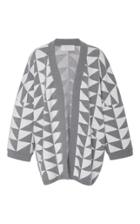 Tak.ori Tak. Ori Oversized Triangle Cardigan