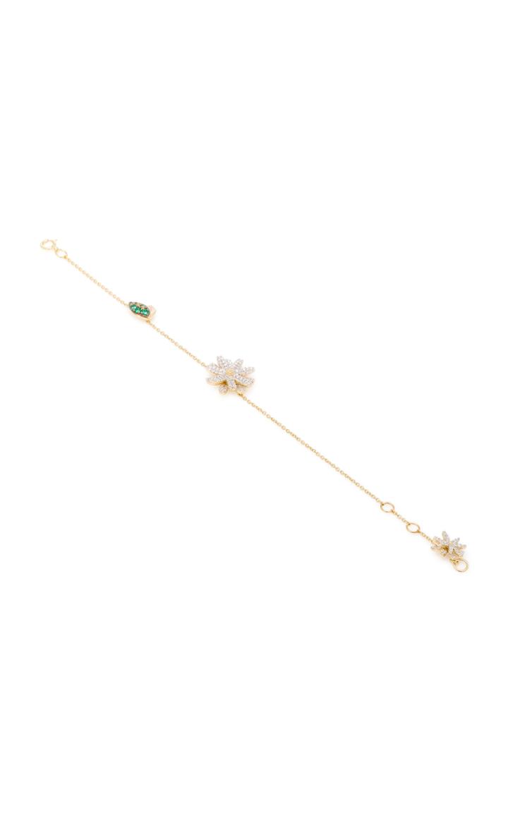 Anabela Chan Daisy 14k Gold Bracelet