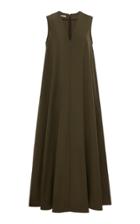 Moda Operandi Co Taffeta Trapeze Maxi Dress Size: S