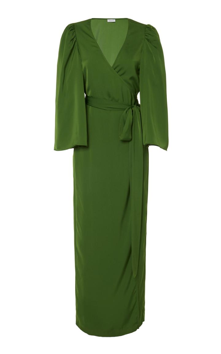 Rhode Elliot Midi Wrap Dress