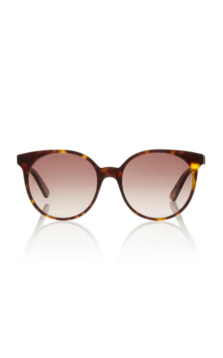 Gucci Sunglasses Acetate Round-frame Sunglasses