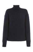 Moda Operandi Victoria Beckham Cable-knit Turtleneck Sweater