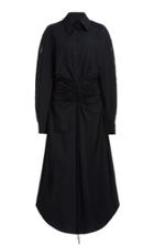 Moda Operandi Christopher Esber Elongated Cummerbund Lace Shirt Dress
