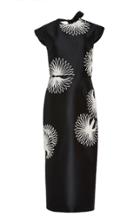 Bibhu Mohapatra Bugle Bead Embroidered Midi Dress