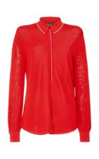 Salvatore Ferragamo Long Sleeve Knit Cardigan