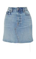 Grlfrnd Denim Blaire Denim Mini Skirt