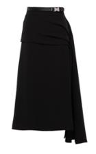 Moda Operandi Prada Technical Flared Midi Skirt