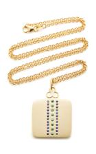Devon Woodhill Capri 18k Gold, Garnet And Sapphire Necklace